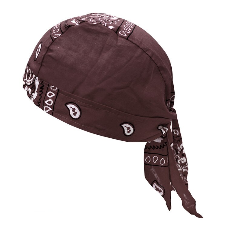 Foulard de cyclisme multicolore en coton imprimé, couvre-chef pour le sport en plein air, style Hip-Hop, Pirate, américain et européen: 12
