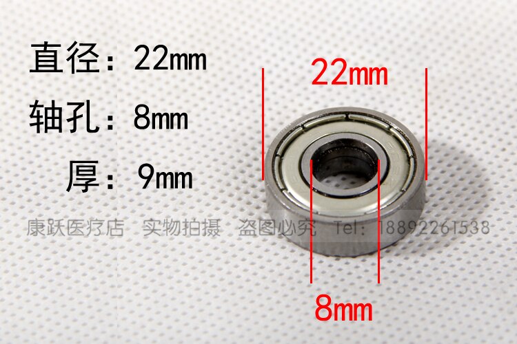 Wheelchair Accessories Small Wheel Bearing Wheelchair Front Small Wheel Bearing Front Wheel Bearing 608ZZ Wheel Bearing