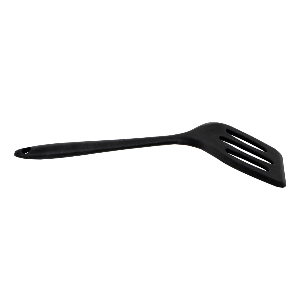 Ranurada Turner de silicona Turner pala para fritos huevo pescado sartén cuchara espátula de cocina utensilios de cocina