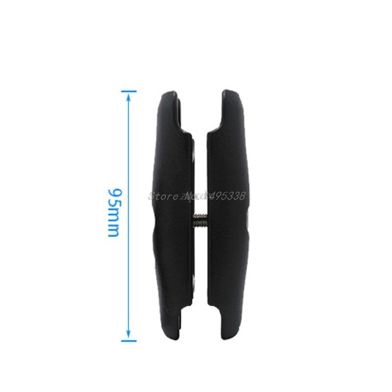 65mm or 95mm dobbeltfatningsarm brugt med 1 tommer kuglebaser og holdermontering til gopro kamera smartphone til ram montering: 4