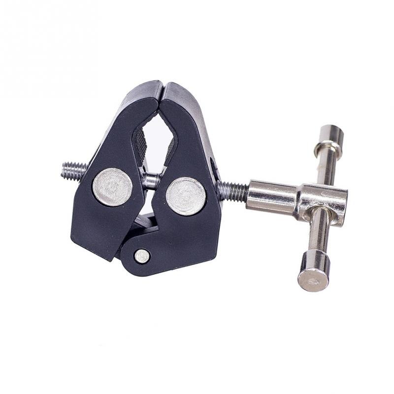 DSLR Rig LCD Monitor Studio Light Metal Crab Pliers Clip Super Clamp Camera Studio Accessories