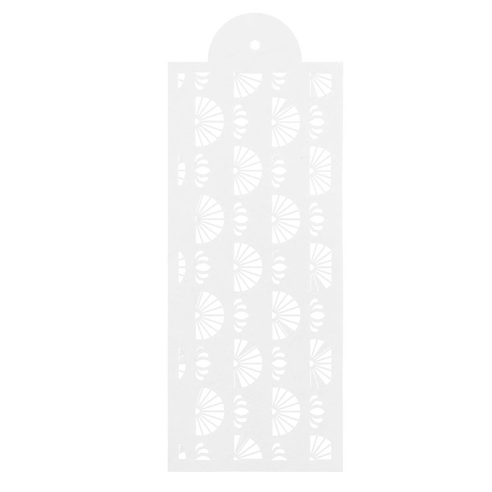 Cake Stencils Floral Cake Drawing Painting Hollow Lace Cookie Chocolate Fondant Dessert Cake Templates Side Baking Mesh Stencils: 10