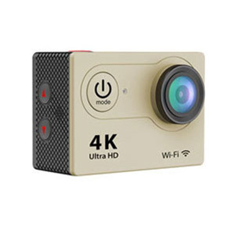 H9 Ultra Hd 4K Actie Camera 30M Waterdichte 2.0 'Scherm 1080P Camera Go Extreme Pro Cam groothoek Outdoor Rijden Recorde: gold