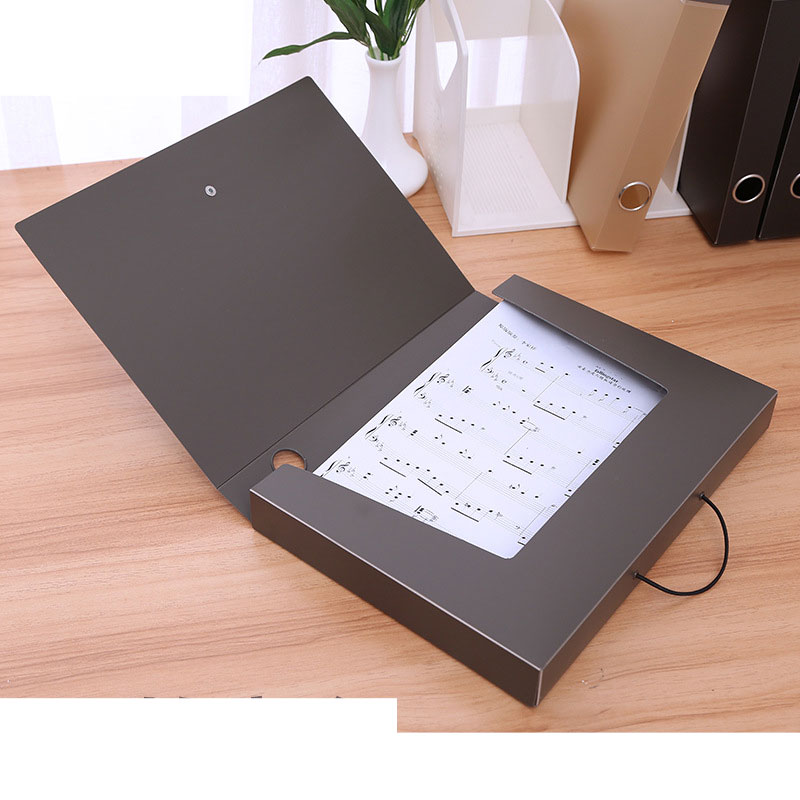 Office Supplies Multi-function File Box Folder Document Data Storage Box For Office And School