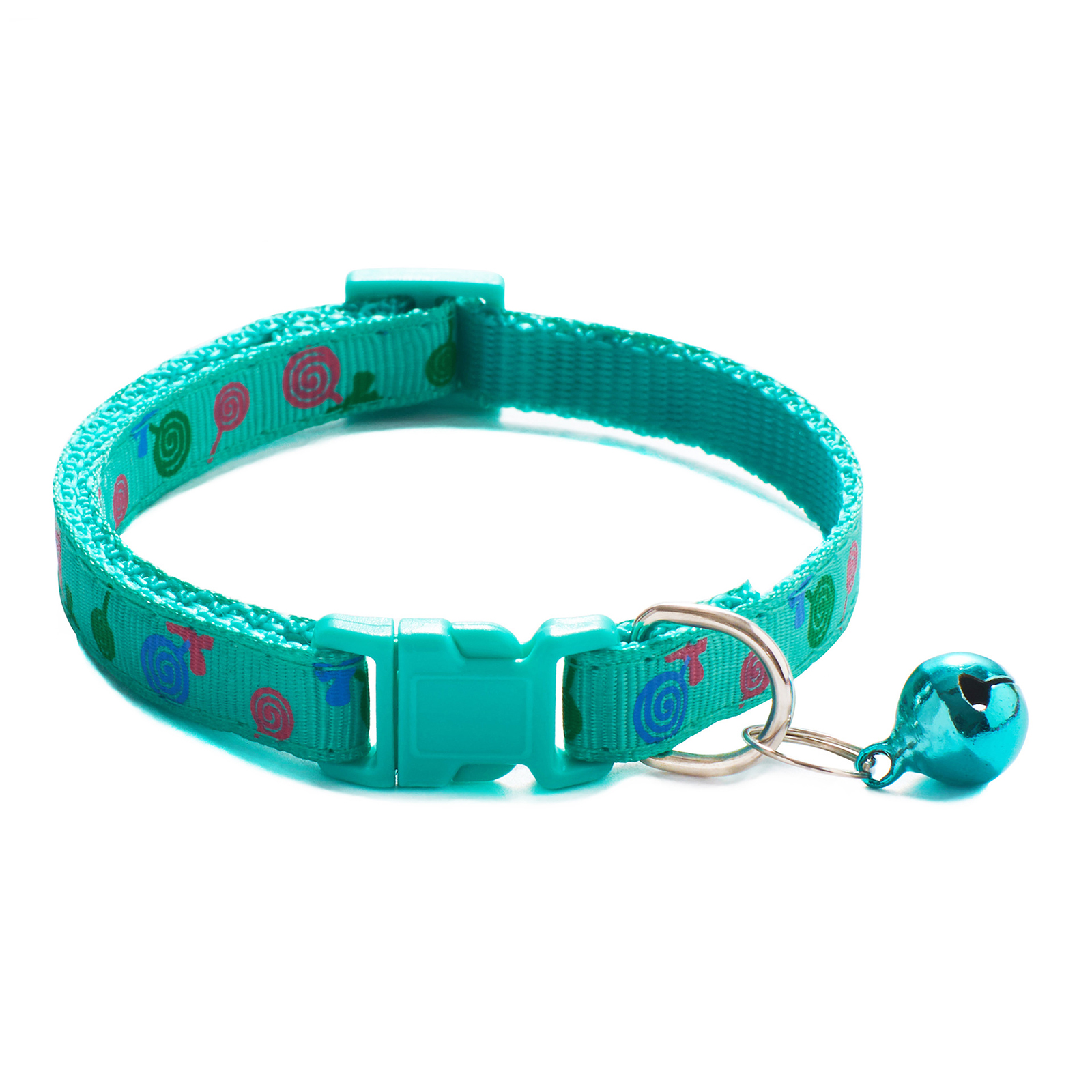 Collar para mascotas con cascabel, para perros y gatos pequeños, ajustable, accesorios de seguridad