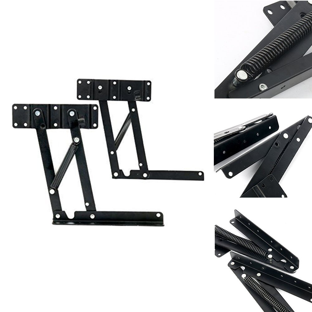 Pliage facile installer fer bricolage Table basse meubles raccords ressort charnière matériel forte charge de remplacement ascenseur haut