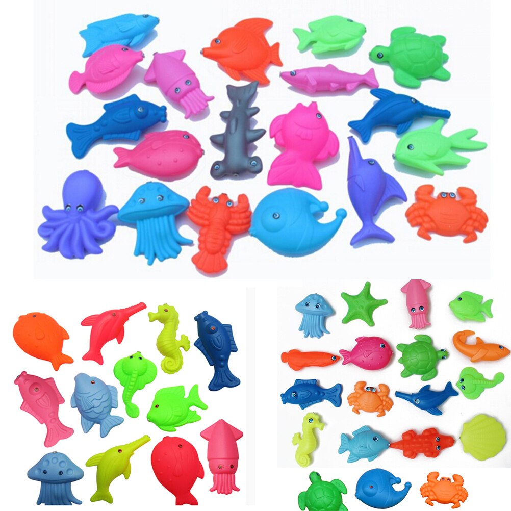 Plastic Vissen Voor Kinderen 3pcs Educatief Speelgoed Voor Kinderen Vissen Game Magnetische Grappige Vissen Speelgoed