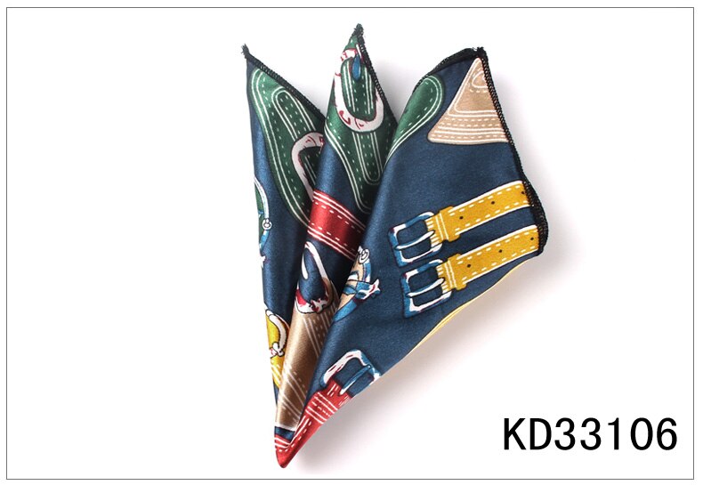 Pochette carrée de fleurs pour hommes femmes | Costume de mouchoirs en mousseline de soie imprimés Hanky pour hommes mouchoirs carrés serviettes foulards pour dames: KD33106