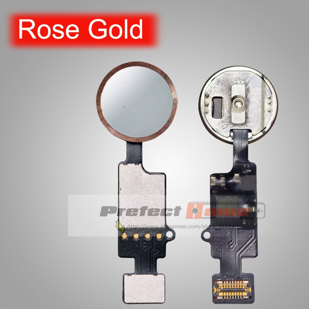 Cabo flexível universal para início, cabo para iphone 7/7p 8/8p plus, chave de menu, 1 peça peças de reparo com função de retorno