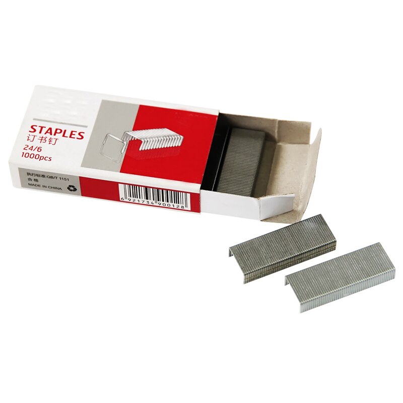 1box 24/6 Standard Silver Staples ,Office Supplies... Grandado