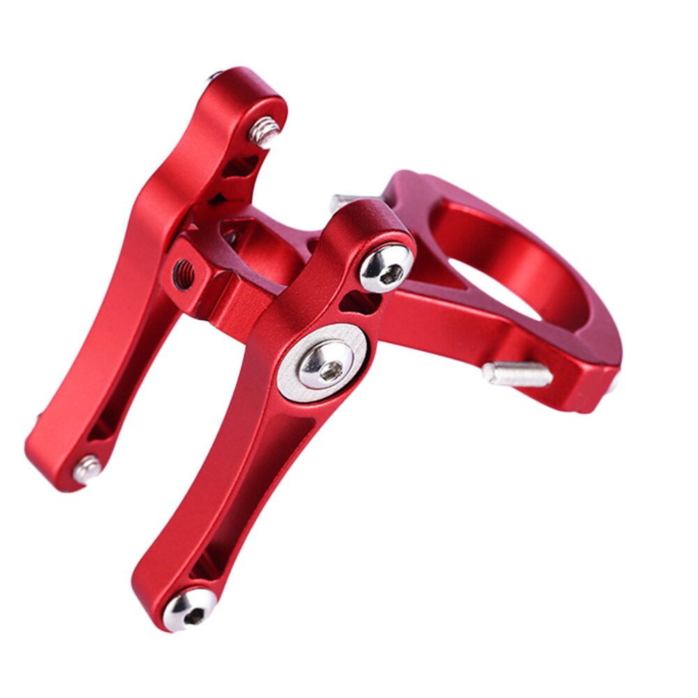 1PC Water Bottle Clamp Durable Aluminum Alloy Double Buckle Kettle Clip Bottle Clip Water Cup Clamp Bottle Support for Bike MTB