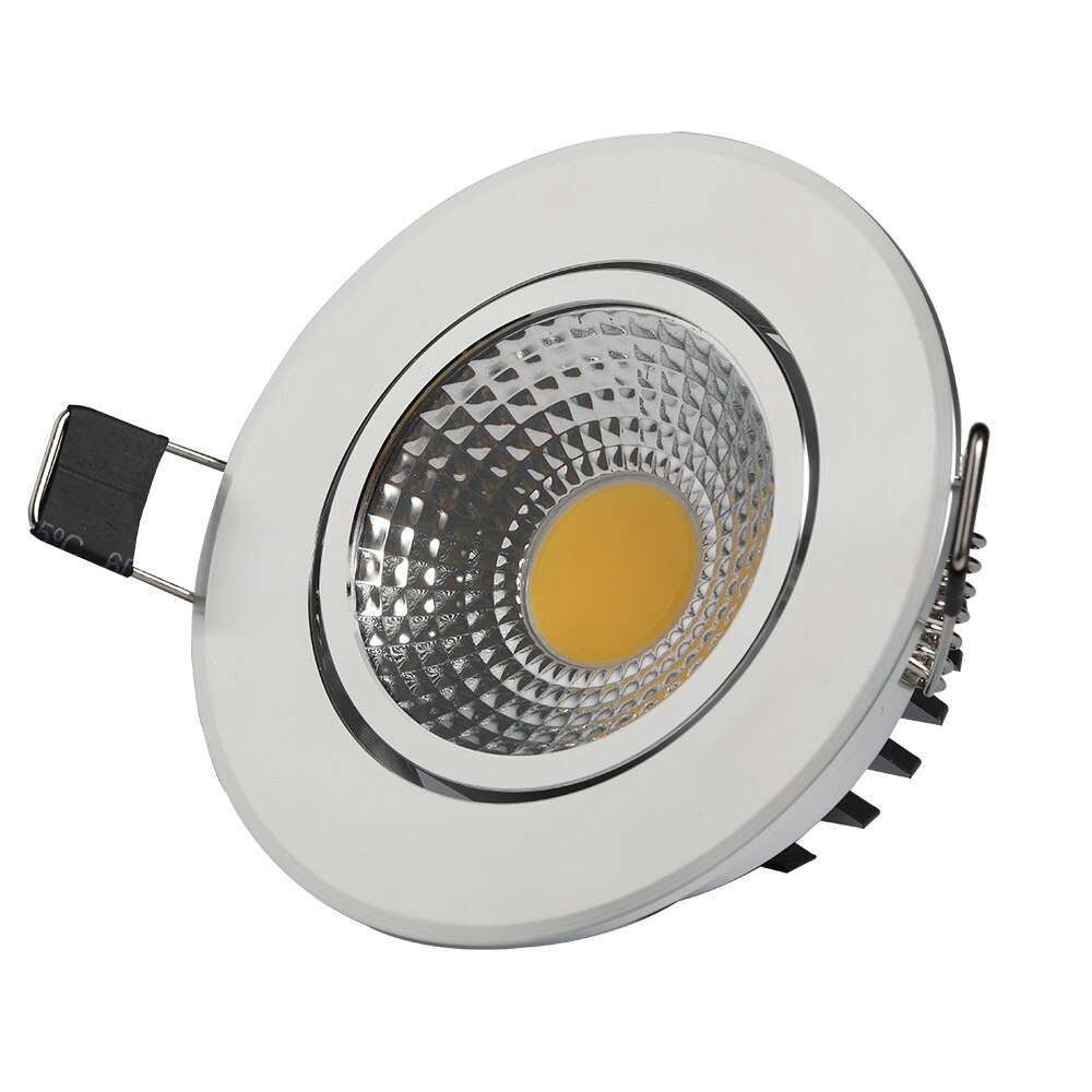 Super Bright Verzonken Led Dimbare Downlight Cob 3W 5W 7W 12W Led Spot Light Led Decoratie plafondlamp Ac 110V 220