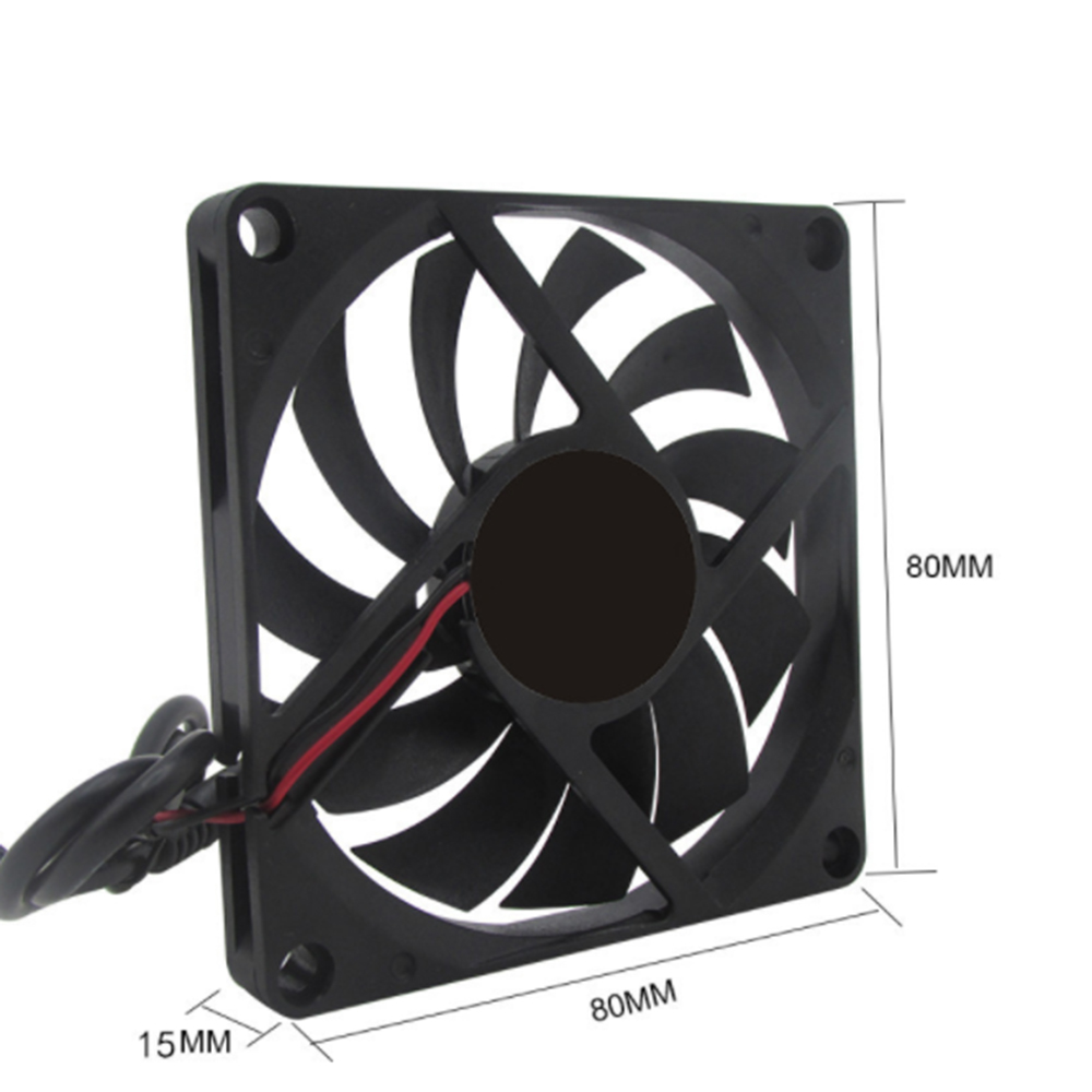 Router Cooling Fan Rack TV Box Wireless Router Cooling USB 5V 80mm Cat Radiator Rack Heatsink Cooler Cooling Fan