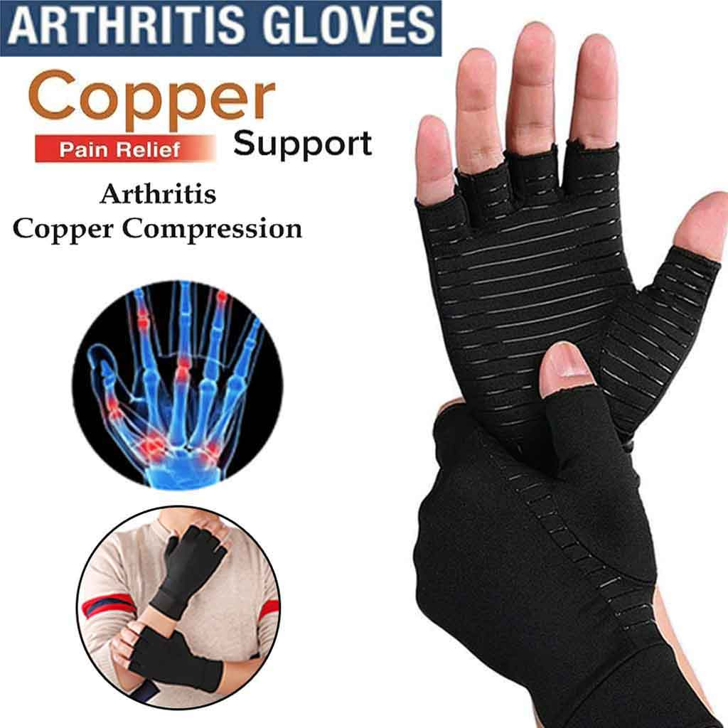 Compressie Artritis Handschoenen Fit Carpaal Sport Koper Joint Pijn Voor Mannen Vrouwen Elastische Hand Artritis Gewrichtspijn Opluchting Handschoenen
