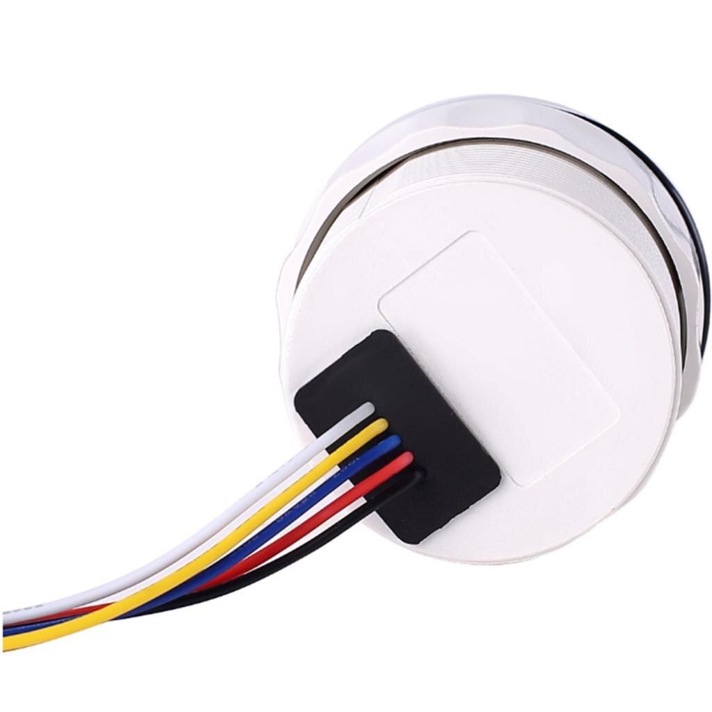 White Water Temperature Gauge Digital LED Volt Gauge w/ Back-light Gauge