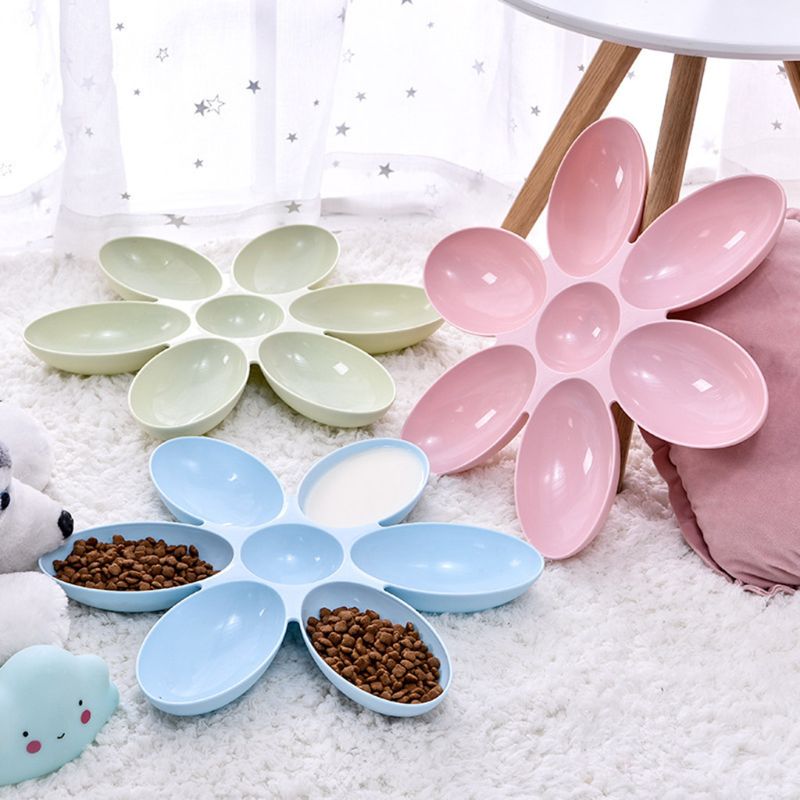Bol d&#39;alimentation en eau pour animaux de compagnie 6 en 1, bol d&#39;alimentation pour petits chiens, chiot, chat, alimentation lente, plat de régime sain, fournitures pour animaux de compagnie C42