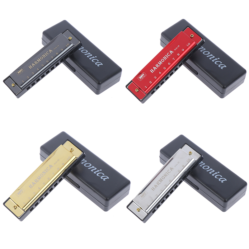 Peigne En Alliage D'aluminium Pour Harmonica Hohner Marine Band Crossover Et Deluxe Gold - Pièce De Rechange 10 Trous