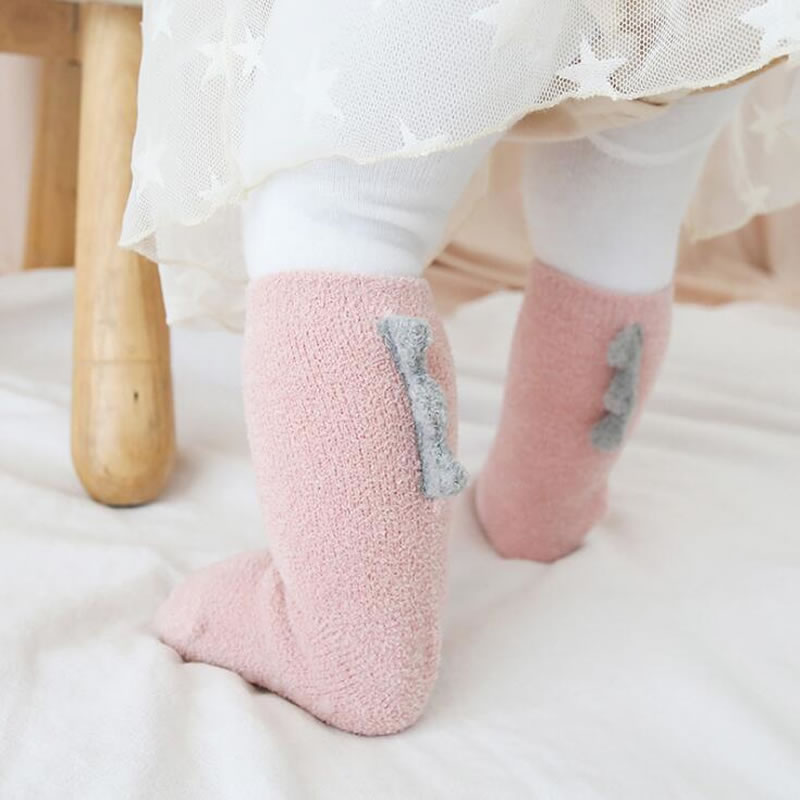 De Kinderen Buis Sokken Van Herfst En Winter Verdikking Coral Fleece Warm Baby Sokken Dinosaurus Accessoires 0 Tot 5 jaar Oud