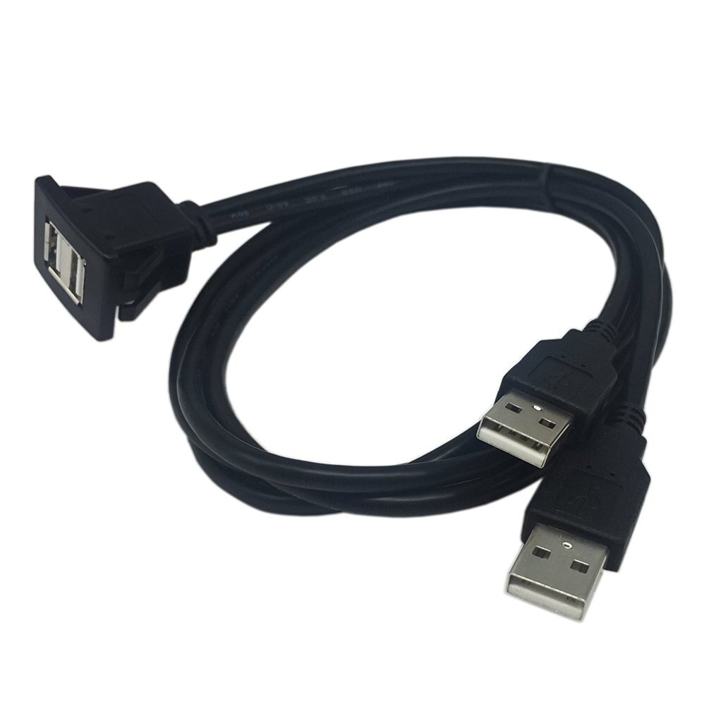 USB-C Unterputzkabel Für Auto – Wasserdicht, 1,5 M, Flush Mount