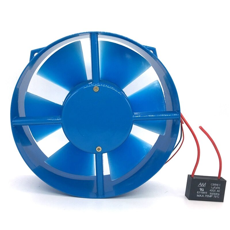 150 fzy 2- d enkeltflange  ac220v 30w ventilator aksialflowventilator elektrisk kasse kølevifte vindretningsjusterbar: Default Title