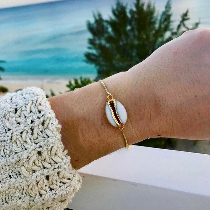 Punk Golden Opening Cuff Bracelets & Bangles For Women Crystal Geometric Link Chain Charm Bracelets Set Party Jewelry: Set 3