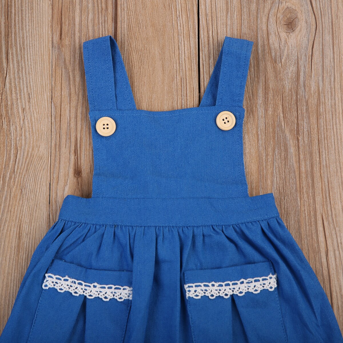 Infant Skirts Baby Girls Denim Sleeveless Casual Skirts Outfits