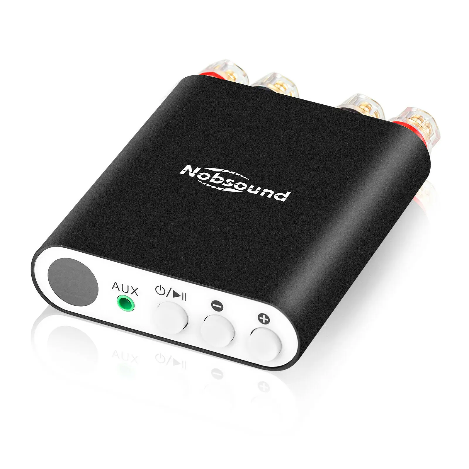 Nobsound ta-21 mini bluetooth 5.0 dsp amplificador digital receptor de áudio estéreo tpa3221 potência integrada amp 100w + 100w
