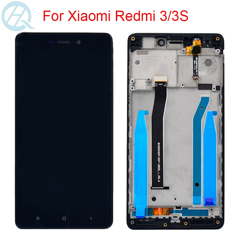 Pantalla LCD Original para Xiaomi Redmi 3s, con marco de montaje de digitalizador con pantalla táctil de 5,0"