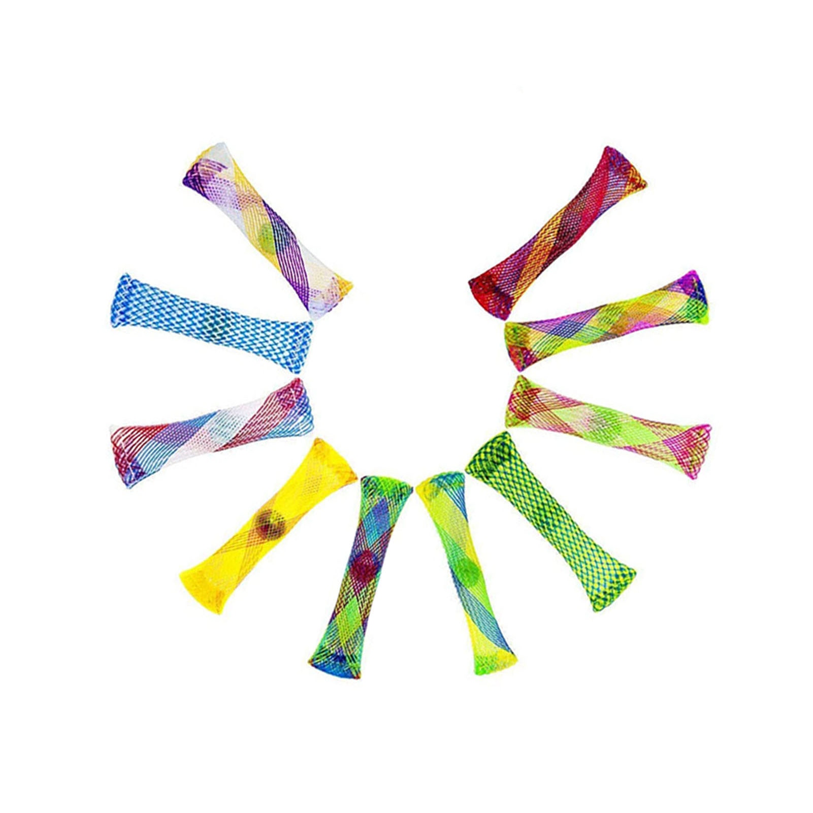 10pcs sensory fidget toys Marble Ball Autism ADHD Anxiety Therapy Toys EDC Stress Relief Hand Fidget Toys Braided Mesh