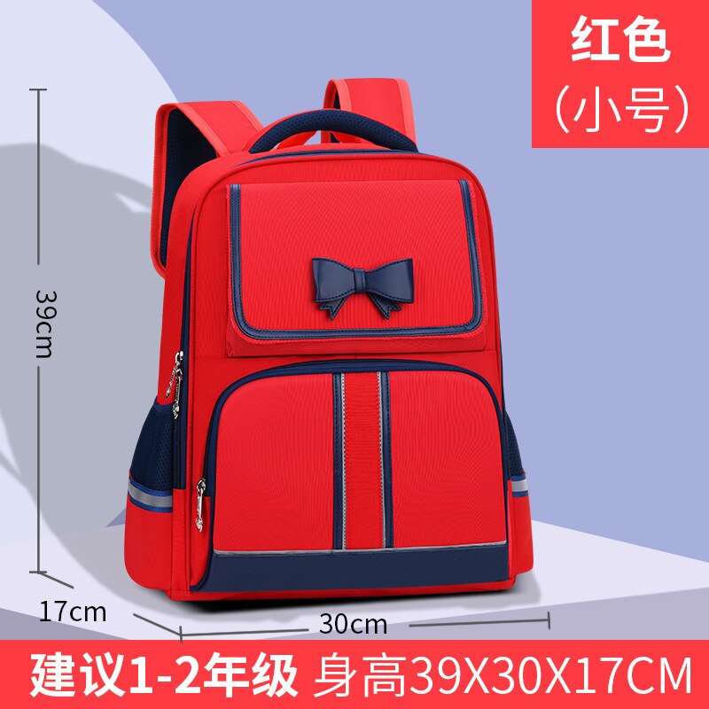 Waterproof children school bags For Girls kids backpacks Children Schoolbags primary School Backpacks kids Mochila Infantil: small red