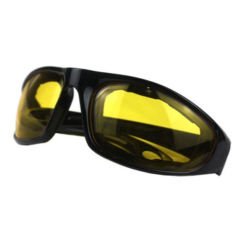 Gafas protectoras para moto de conducción, gafas para moto, gafas de sol a prueba de viento para montar en motocicleta, gafas universales para ciclismo al aire libre C45: YELLOW