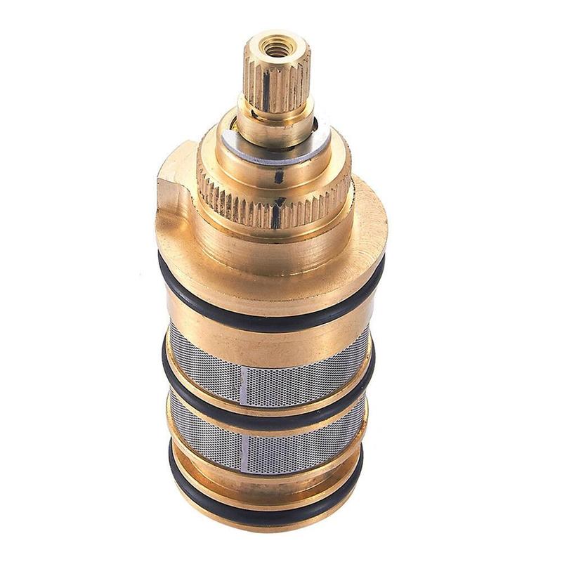 Messing Bad Douche Thermostatische Cartridge En Handvat Voor Mengkraan Mixer Douche Bar Mengkraan Douche Mengkraan Cartridge Af