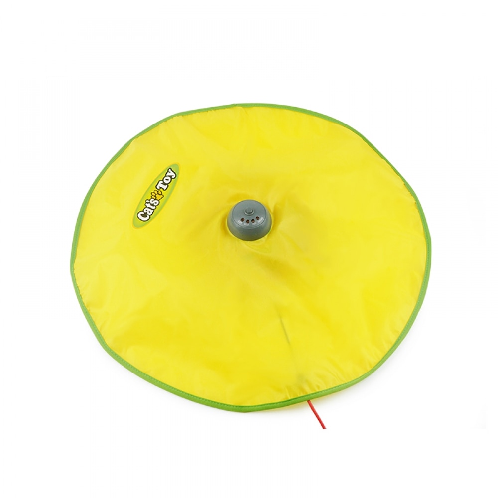 Electric Cat Toy Turntable Intellectual Interactive Cat Toys Plastic Pet Cat Amusement Plate Toys Game Spinning Toys for cats 5: Default Title