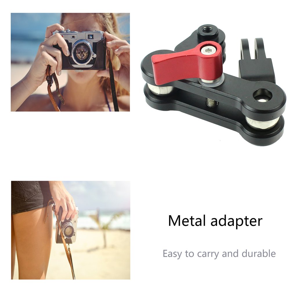 Pour Gopro Dajiang Dji Osmo caméra d'action bras universel bras magique 360 degrés support rotatif adaptateur universel en métal