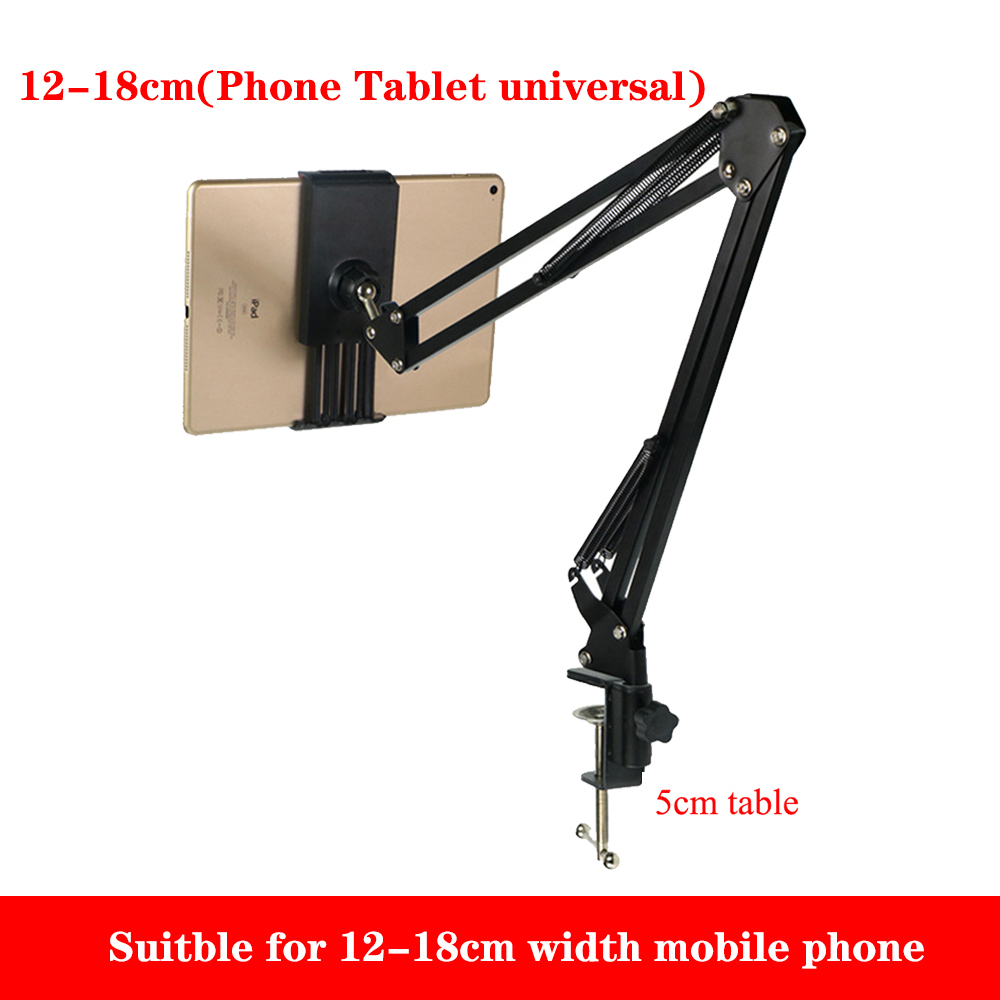 Arm Halfter Fotografie Stativ für Kamera Stativ Tisch Stehen Halterung Ring Licht Ball Kopf Fotografie LED Selfie Lampe Telefon Clip: 12zu18cm Schwarz