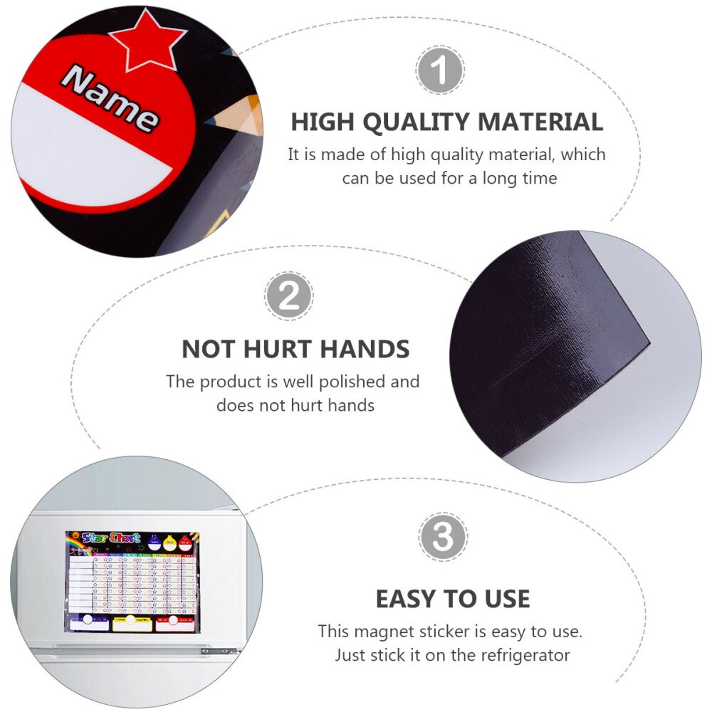 Magnetic Kids Chore Chart Daily Routine Reward System Responsible Chart