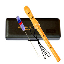 Grabadora de madera de estilo alemán, clarinete chino Dizi de 8 agujeros, flauta de madera de arce de tono alto, instrumento musical con tecla C