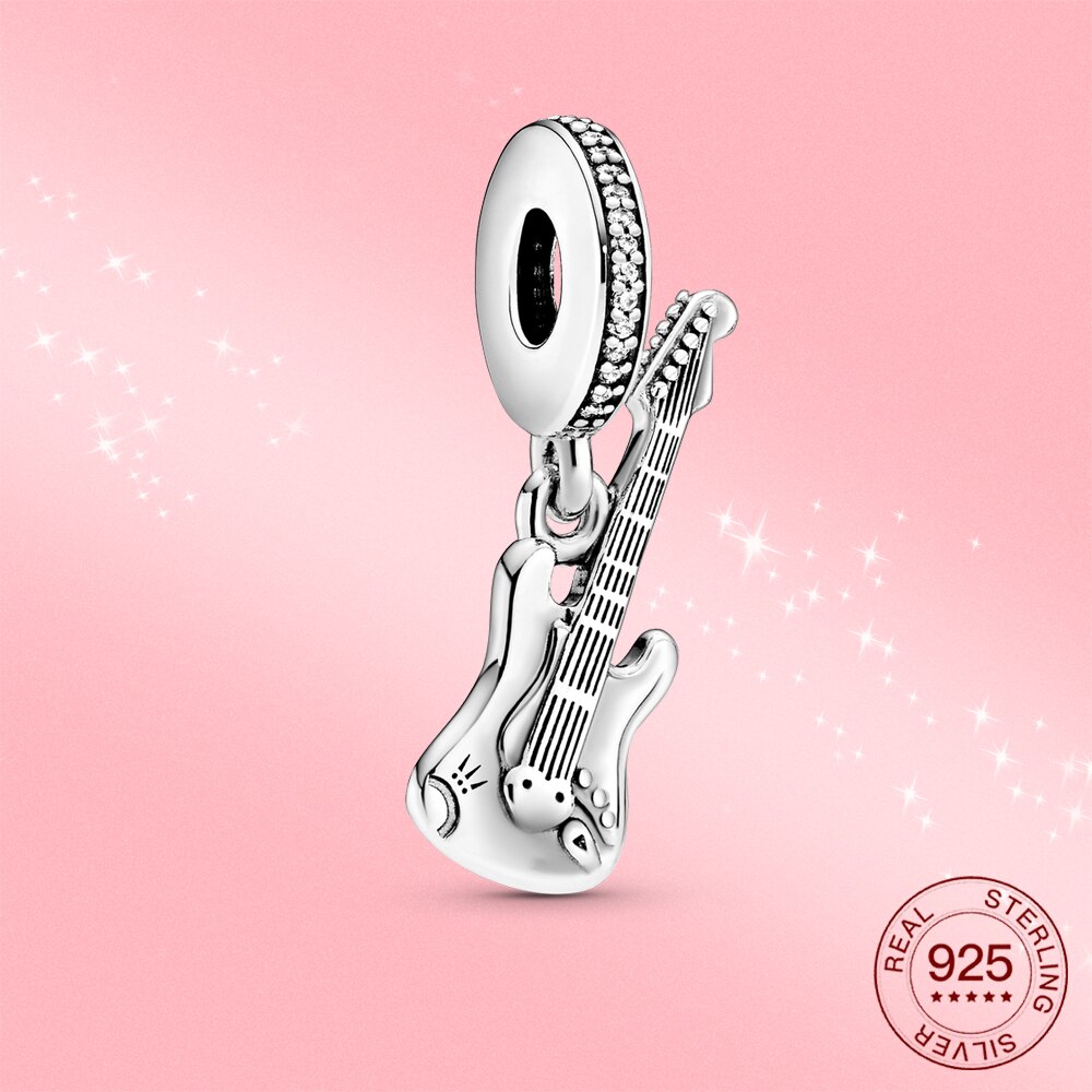 Bracelet en argent Sterling 925, pendentif avec des fleurs fraîches, breloques, Original, adapté pour femmes, bijoux à bricoler soi-même: PAS160