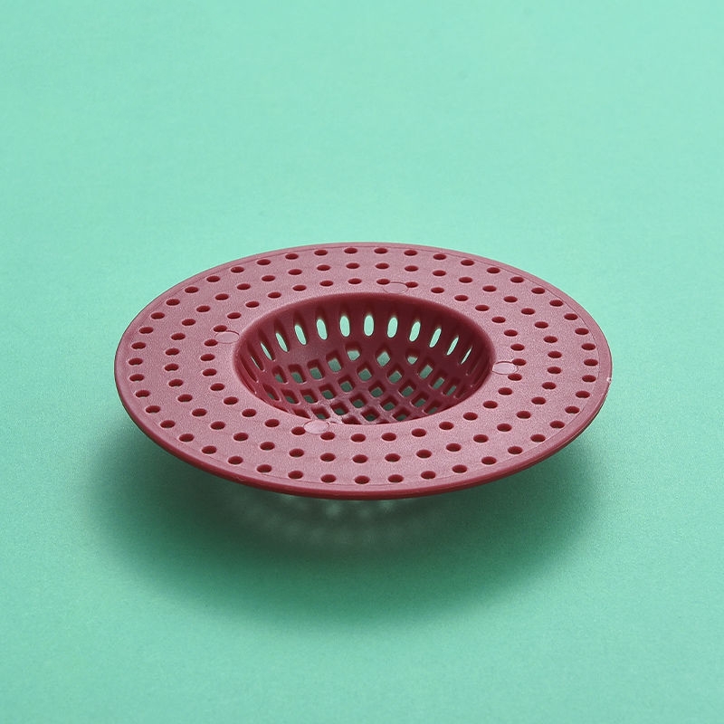 Filtro de fregadero de cocina, trampa con orificio de drenaje de malla, pantalla de residuos, colador de drenaje de suelo, recogedor de pelo para accesorios de baño y cocina, 1 Uds.: Bronze