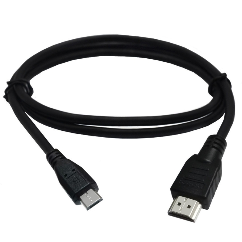 Cavo da HDMI a micro USB 5P, cavo da micro USB a HDMI da 1 m Cavo connettore convertitore cavo di ricarica dati maschio