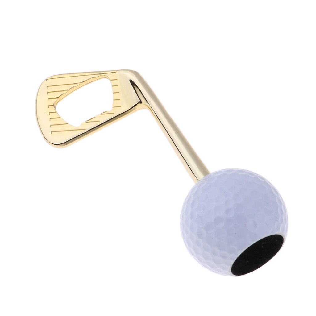 Nyhet golf ball flaskeåpner golfspiller øl lokk bryter bursdag til golfelskere entusiaster