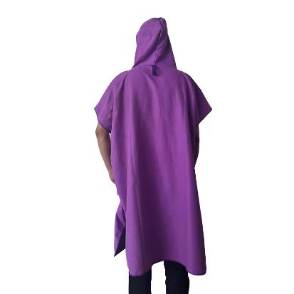 Surfponcho Aankleedhanddoek met capuchon Microvezel stranddeken Badhanddoek Zwemhanddoek Wetsuit Strandponcho: groen
