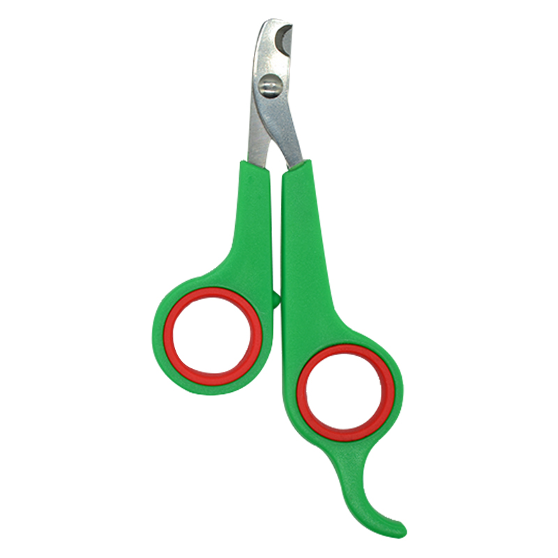 Coupe-ongles en acier inoxydable | Chiens de compagnie, chat, coupe-ongles, ciseaux de toilettage pour animaux chats griffe d'orteaux, outils fournitures pour animaux: Green Red