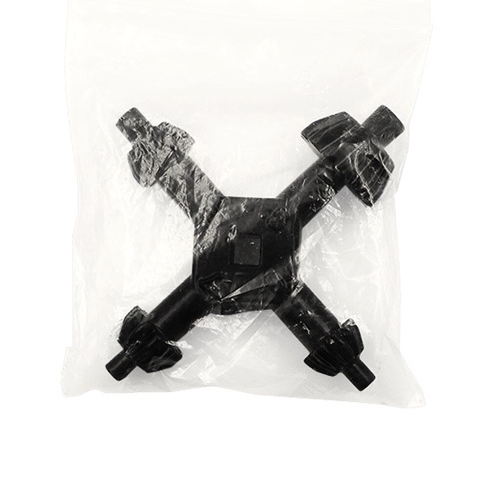 Borr chuck nyckel 4 -vägs borr press chuck chuckar universal kombination handverktyg tillbehör 4 in 1 fit borr