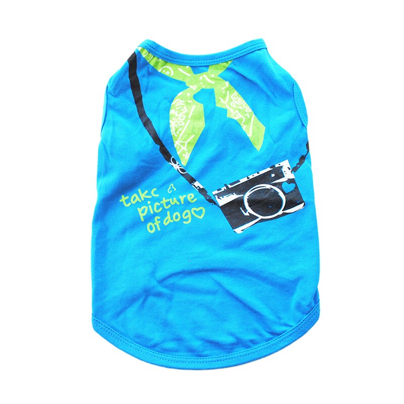 Sphynx-ropa de verano para mascotas, 100% algodón, chaleco con estampado fresco y transpirable, pijamas para gatos y cachorros: S-suit 1.2-2.5kg / 8