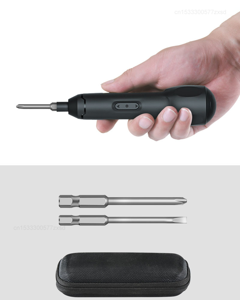 Xiaomi Electric Screwdriver Rechargeable Multifunction Cordless Electric Screwdrivers Manual and Automatic Mini Power Tool Set: Silver