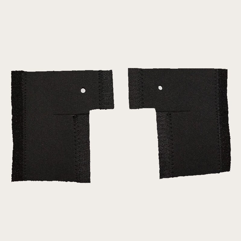 4 stks/partij Fiets Voorvork Beschermende Pad Wrap Cover Fiets Voorvork Protector Cover: All black