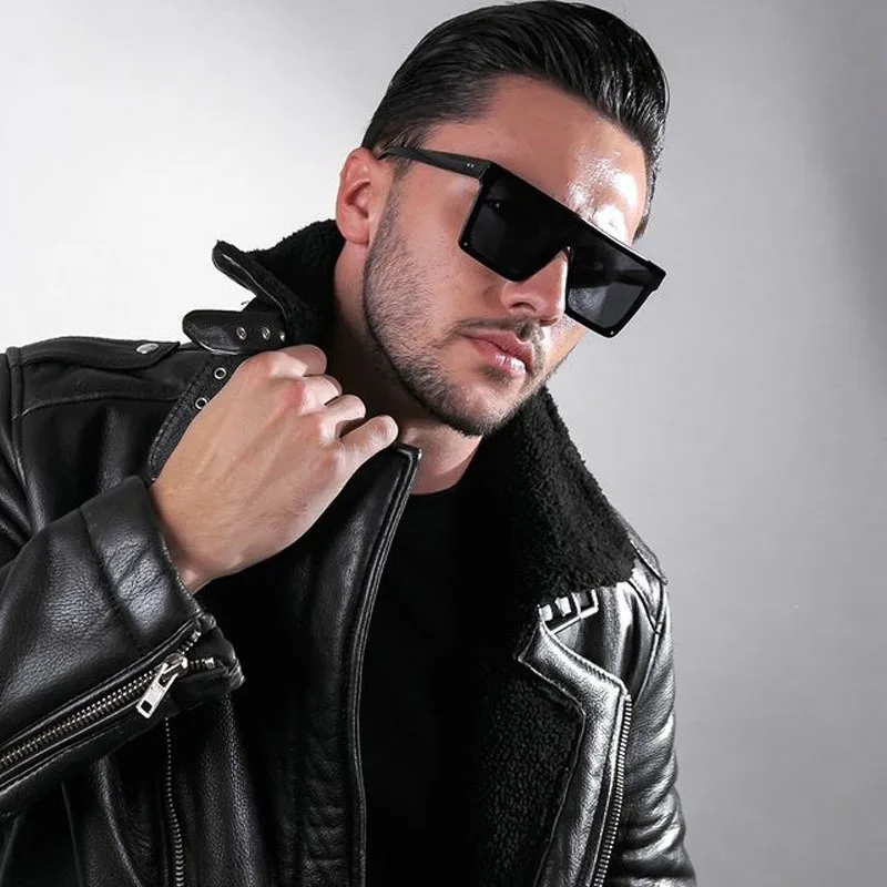 Gafas De Sol cuadradas negras Retro para hombre, Gafas De Sol De para actividades al aire libre De De , Gafas De Sol clásicas Vintage para hombre, Gafas De Sol para conducir