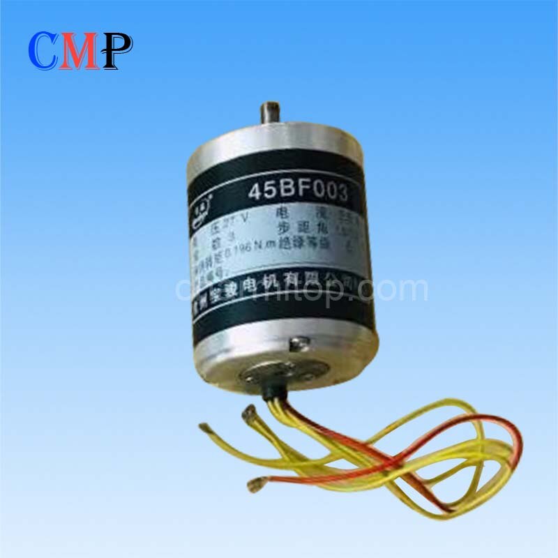 Permanent magnetic low-speed synchronous motor 45BF003 27V 2.5A Rotating head DC motor for EDM Drilling Machine