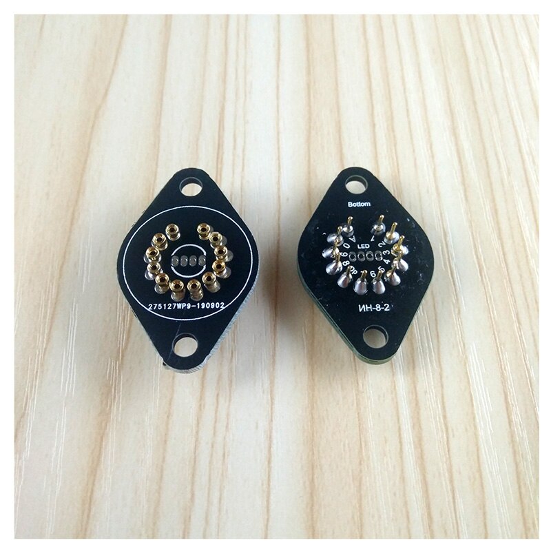 Nixie Buis Houder Socket Plug 12 Pin 12pin Voor In-8-2 Glow Buis Klok